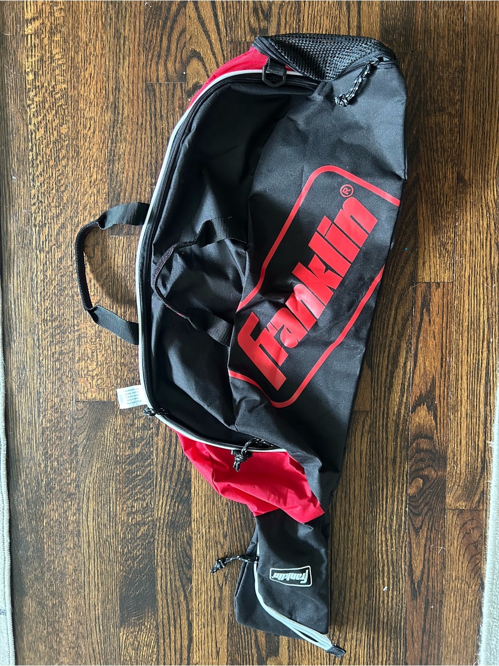 Franklin JR Baseball Bag (black & red)